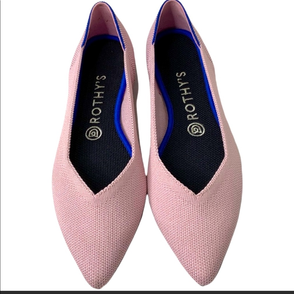 ROTHY’S ‘The Point’ in Petal NWOT Size 8.5